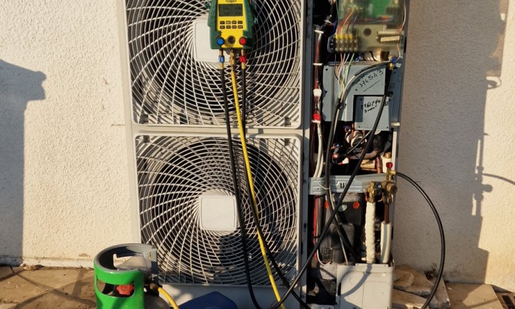 Entretien pompe à chaleur, climatisation réversible par chauffagiste Frigoriste spécialisé à CESSIEU